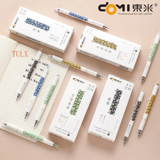 Tulx Gel Pen Set Cute Gel Pens Korean Stationery Office Accessories Art  Supplies Kawaii School Supplies Kids School Supplies - Gel Pens - AliExpress