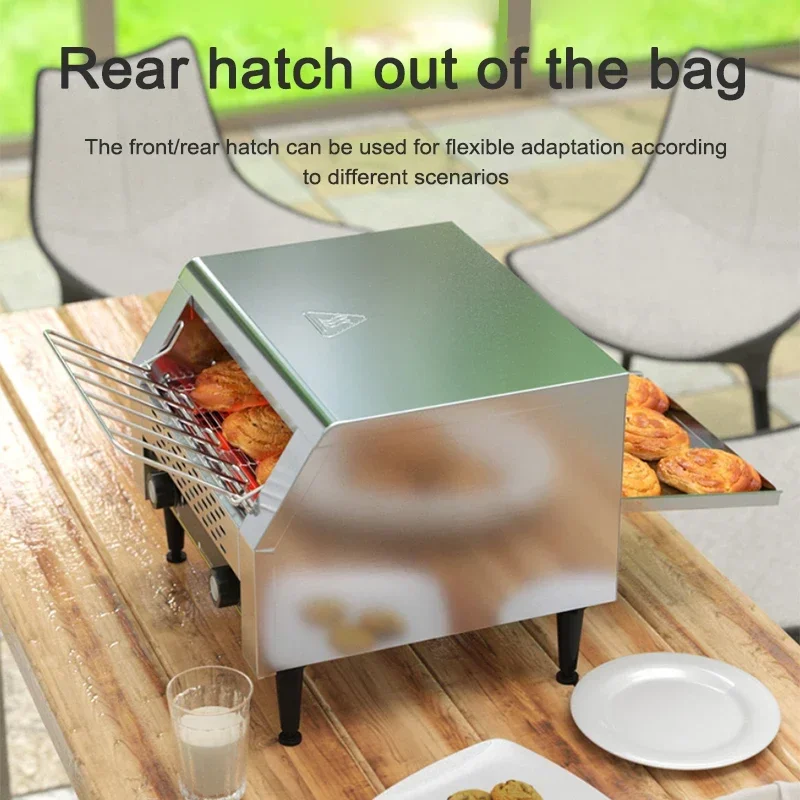 Chain toaster Commercial crawler toaster square charter fully automatic hotel breakfast toaster 3