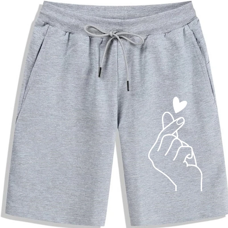 

Мужские шорты с простым принтом надписи Love, крутые мужские модные дышащие летние высококачественные крутые хлопковые шорты с принтом