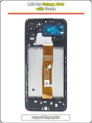 LCD Display Touch Screen Digitizer Assembly (A04S with frame)