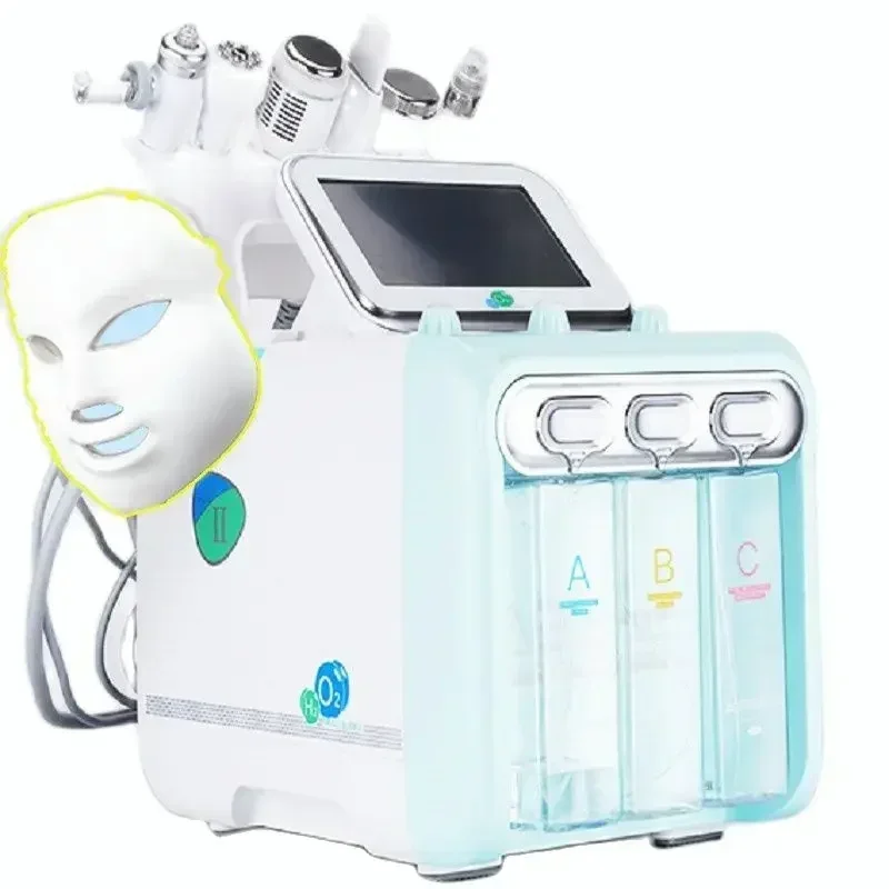 ! 7 In 1 H2O2 Water Oxygen Jet Peel Hydro Beauty Skin Cleansing Hydrofacial Machine Facial Machine Water Aqua Peeling