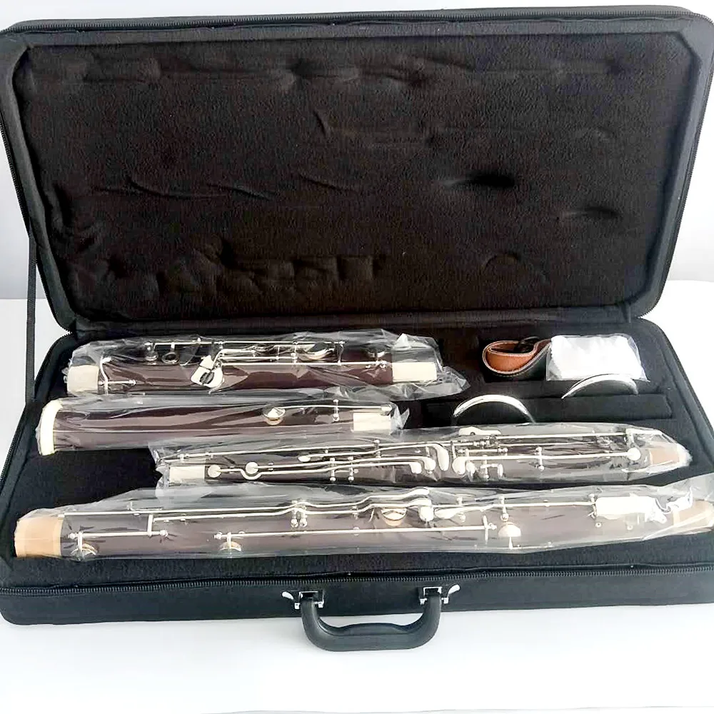 Nickel Plated natural low Maple double Oboe tube