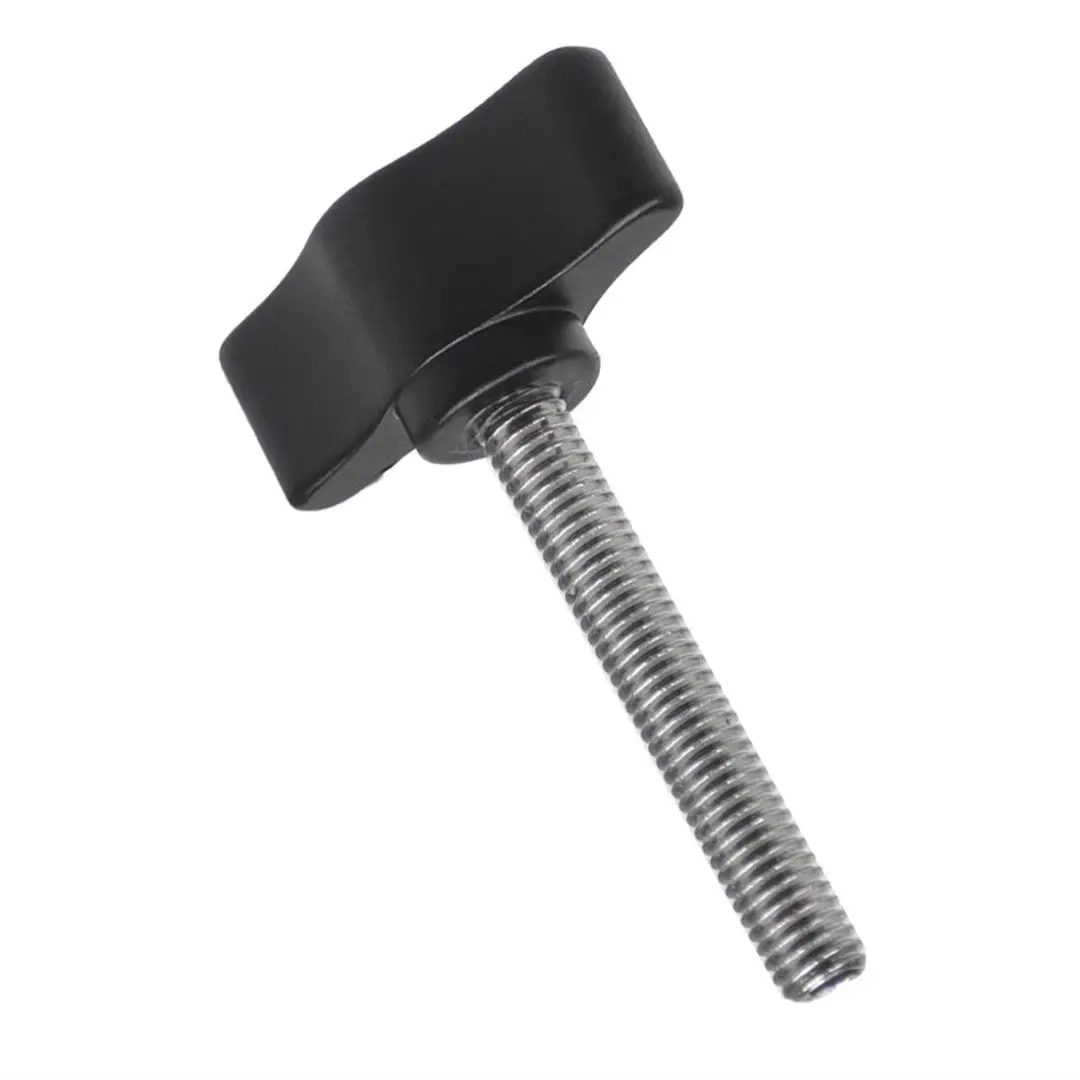 M5 M6 1/4 Thumb Screw Hand Knob Screw Adapter T-handle Wrench Clamp for Gopro Action Camera camera accessories screw mount adapter metal screw adapter