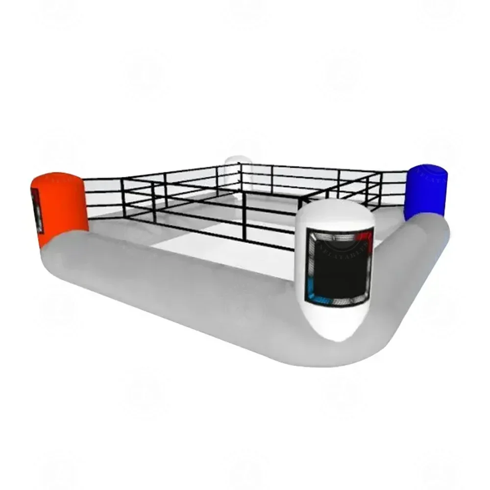 Ultimate Challenge Boxing Game Durable Material Safe Play Zone Inflatable Boxing Ring For All Ages