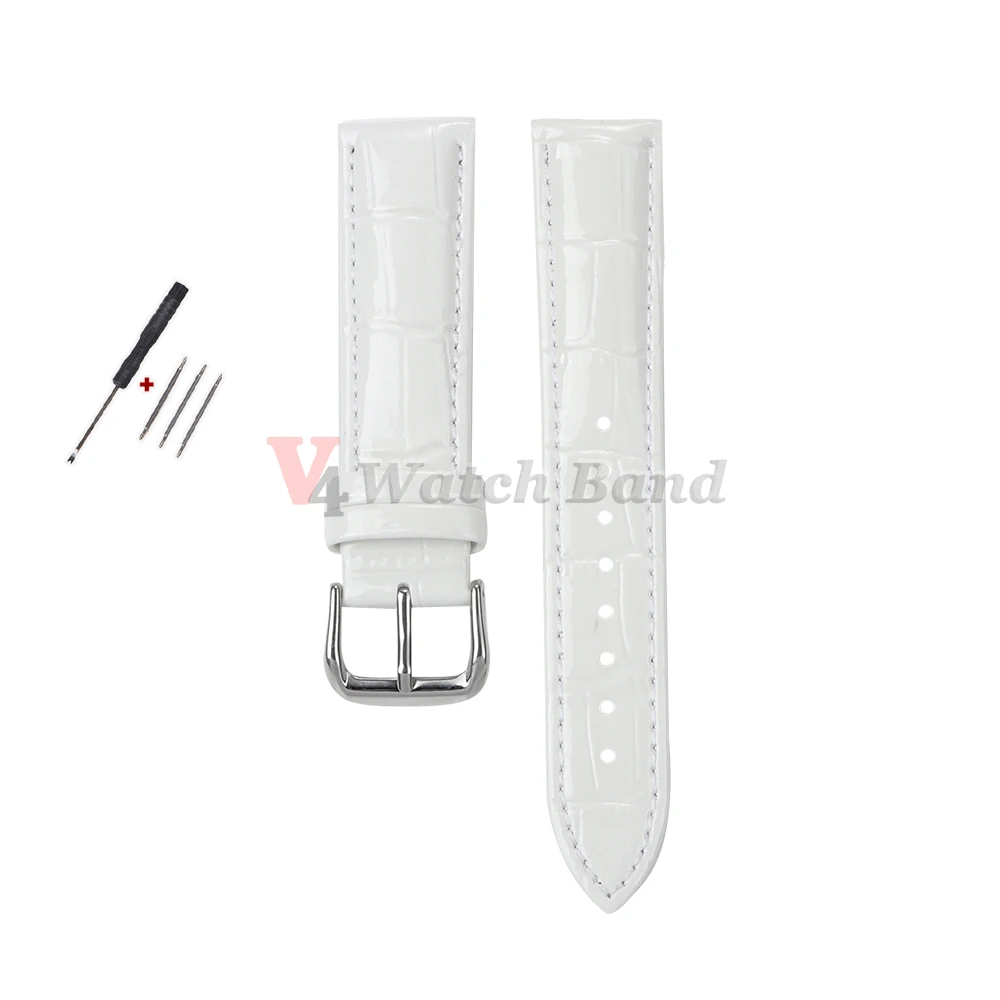 Premium Universal PU Leather Watchband - Soft Replacement Strap