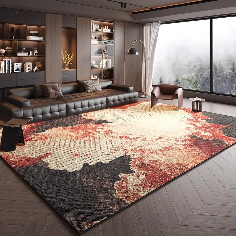 Carpet for Living Room Creative High-end Ink-splashing Art Large Area Bedroom Rugs Modern Simple Fashion Coffee Table Mats Tapis