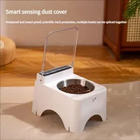 Smart Automatic Pet Food Dispenser with Sensor-Activated Flip Cover for Cats Dogs 2