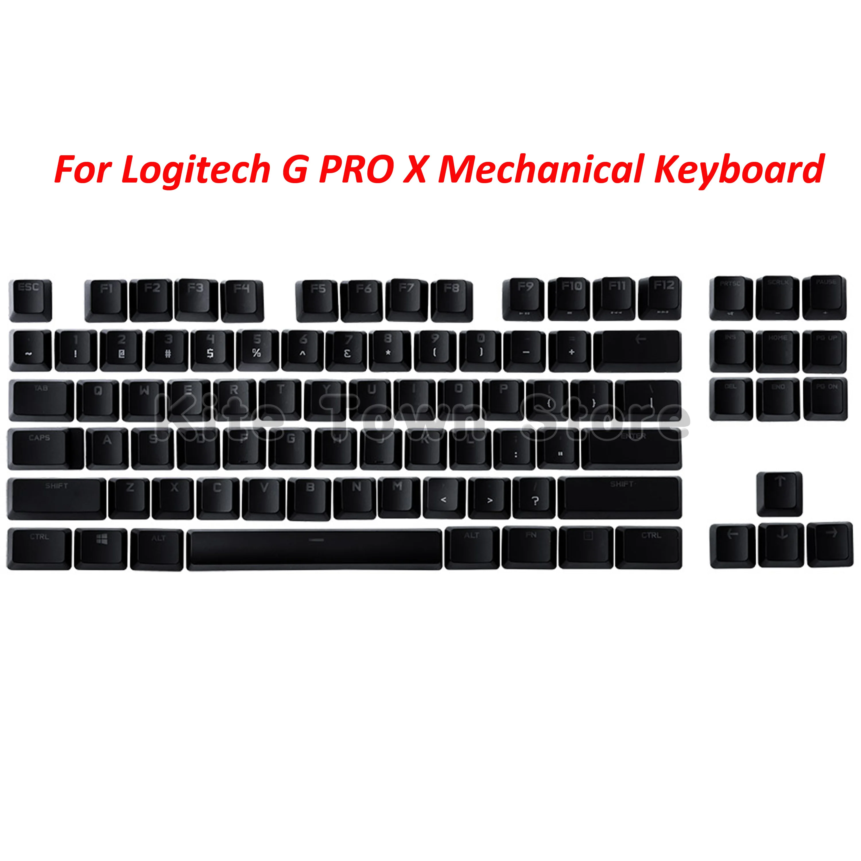 Teclas de Substituição para Logitech g Pro x Teclado Mecânico para Jogos Conjunto Completo