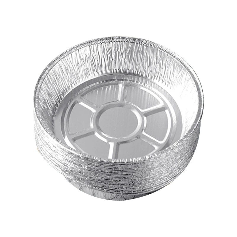 

Aluminum Foil Air Fryer Paper Liner 50pcs/set BBQ Tray Container Non-stick for Home Kitchen Pan Pad Accessories