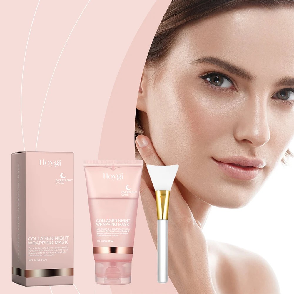 Collagen Tear-Off Mask Light Collagen Mask Hydrates Moisturizes Anti-wrinkle brightens Skin Peel Mask Skin Care Beauty Health