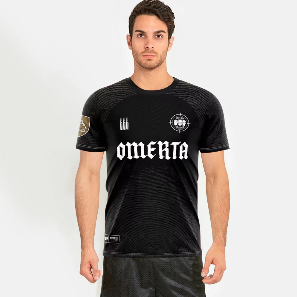 Omerta Boxing Fans Summer 3D Print Omerta 47 Outdoor Sportwear Men's Breathable Jersey Round Neck Short Sleeve T-shirt Clothes 4