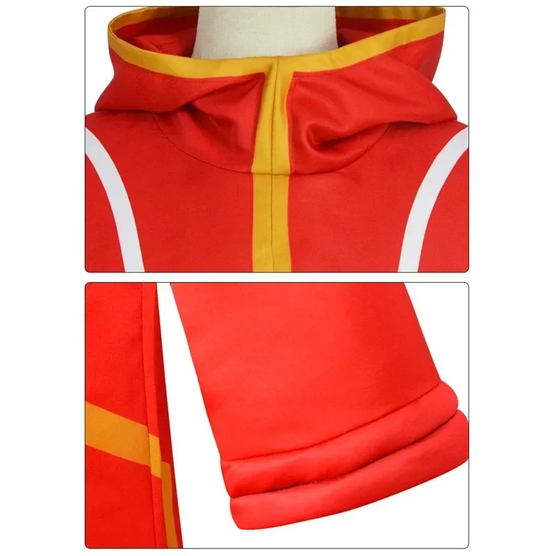 One Piece Monkey D Luffy Egghead Island Robe Cosplay Costume