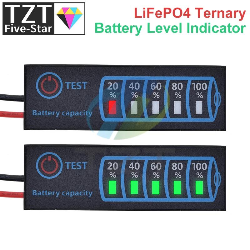 Battery-Level-Indicator-3-Series-Ternary-Lithium-Battery-Lithium-Iron ...