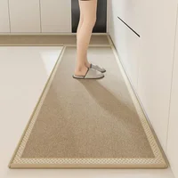 Long Kitchen Floor Mat Home Hallway Corridor Non-slip Carpet Soft Wear-resistant Antislip Foot Mats Bedroom Bedside Rug Alfombra 1
