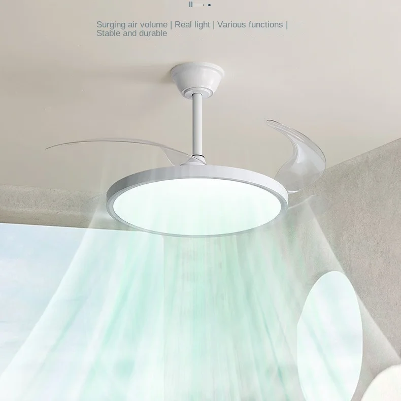 

Безопасный женский вентилятор для защиты глаз, невидимый домашний простой и ультратонкий потолочный вентилятор для гостиной, столовой, спальни люстра вентилятор лампа вентилятор потолочный вентилятор светильник потолоч