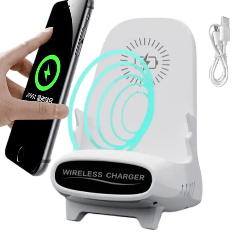 

Mini Chair Charger Mobile Phone Holder Stand Wireless Charging Stand Fast Charging Station Desktop Decor For Phone Charging