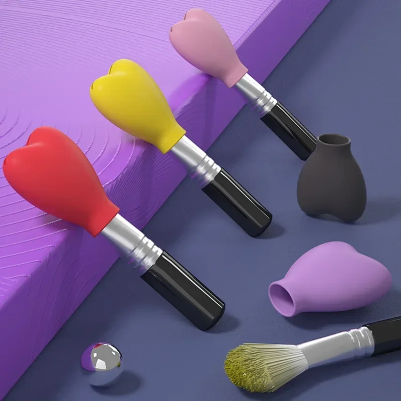 3pcs 메이크업 브러쉬 홀더 커버 실리콘 메이크업 도구 수호자 메이크업 브러쉬..