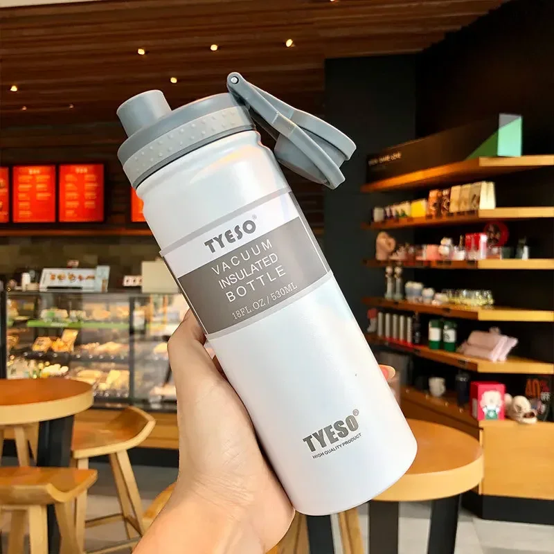 530/750ML Tyeso Thermos Bottle Stainless Steel Vacuum Flask