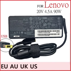 20V 4.5A AC Adapter Laptop Charger For Lenovo Thinkpad E440 E540 E550C E460 T470s  T560 T570 E431 E450c E455 Z510