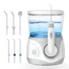 Home Water Flosser, 600 ml Large Capacity,10 Adjustable Pressures,6 Home Nozzles Professional Oral Irrigator for Teeth Clean 1