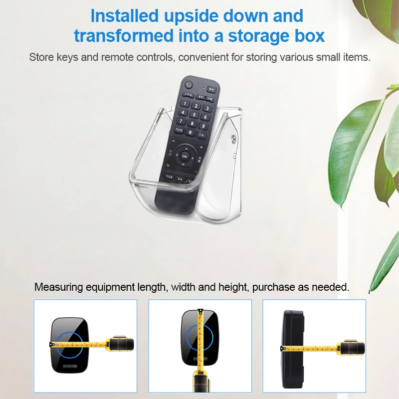 Wireless Doorbell Cover Outdoor Waterproof Call Cover Transparent Door Bell thumbnail 7