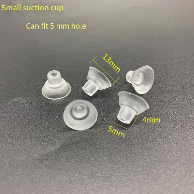 4/5~70Pcs Window/Table/glass Strong Suckers Suction Cups Pads Screw Suction Cups Clear Rubber Mushroom Sucker Pads Hook