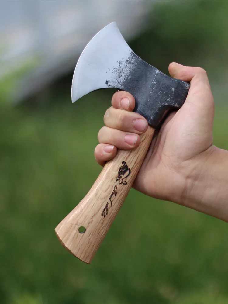 Description Picture 3 of itemOutdoor small carpenter camping car home use Qinggang wood emergency consumption jungle mountain cutting small axe