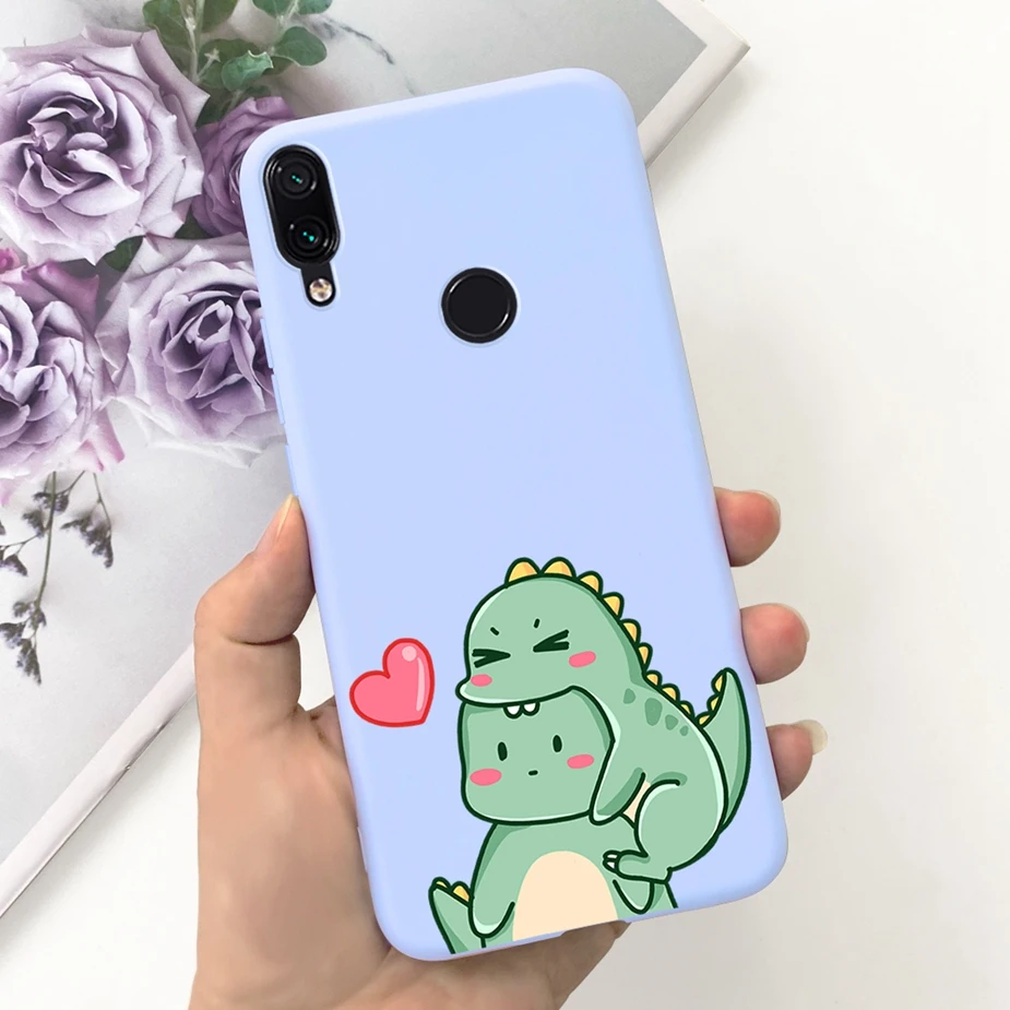 Cute Cartoon Painted Back Cover - Soft Bumper Phone Case