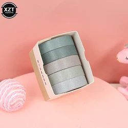 Colorful Washi Tape Set for DIY Crafting and Stationery Supplies (J)