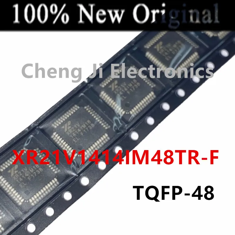 

5PCS/Lot XR21V1414IM48TR-F XR21V1414IM TQFP-48 New original 4-channel USB UART chip XR21V1410IL16TR-F XR21V1410 QFN-16