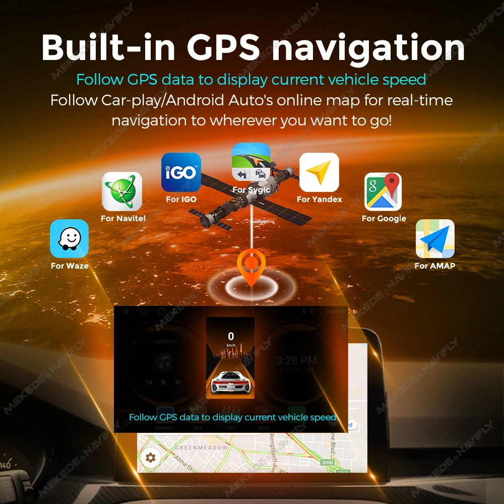  ȵ̵ ڵ ī÷ Ai ڽ ڵ Ʈ Ʈ  ý , GPS, DSP, , USB, BT, 3 in 1, 2024 ǰ