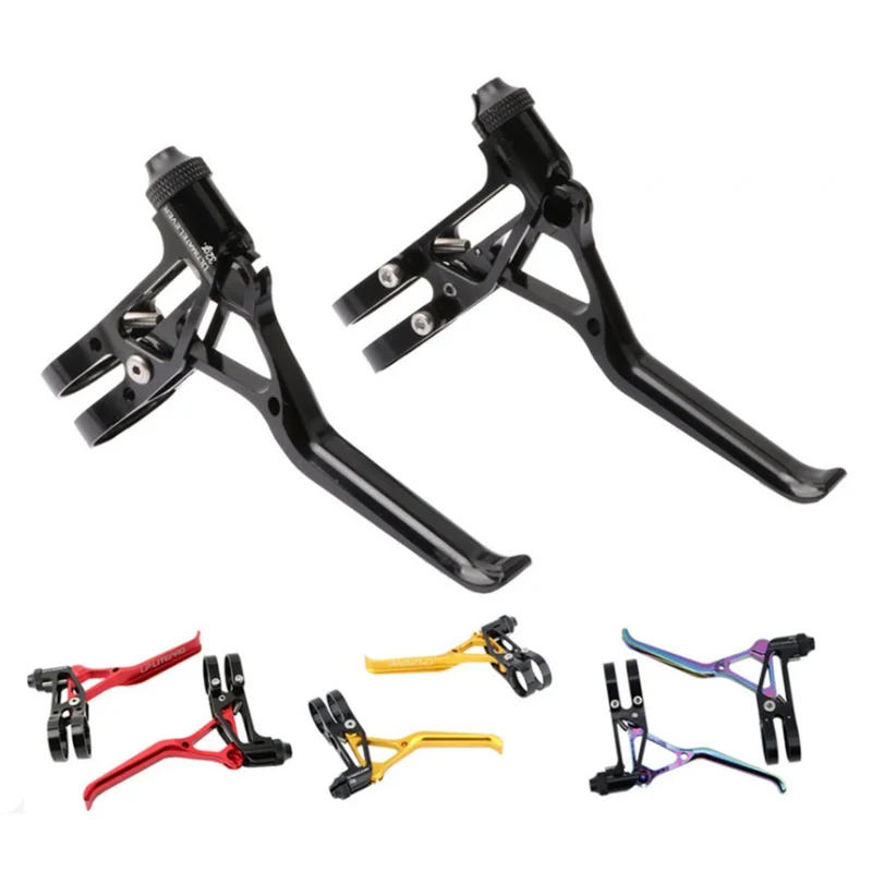 

LP Litepro BMX Bicycle V Brake Lever for Folding Road Small Bicycle Ultra Light Bicycle Disk Brake Hand Levers CNC 64g