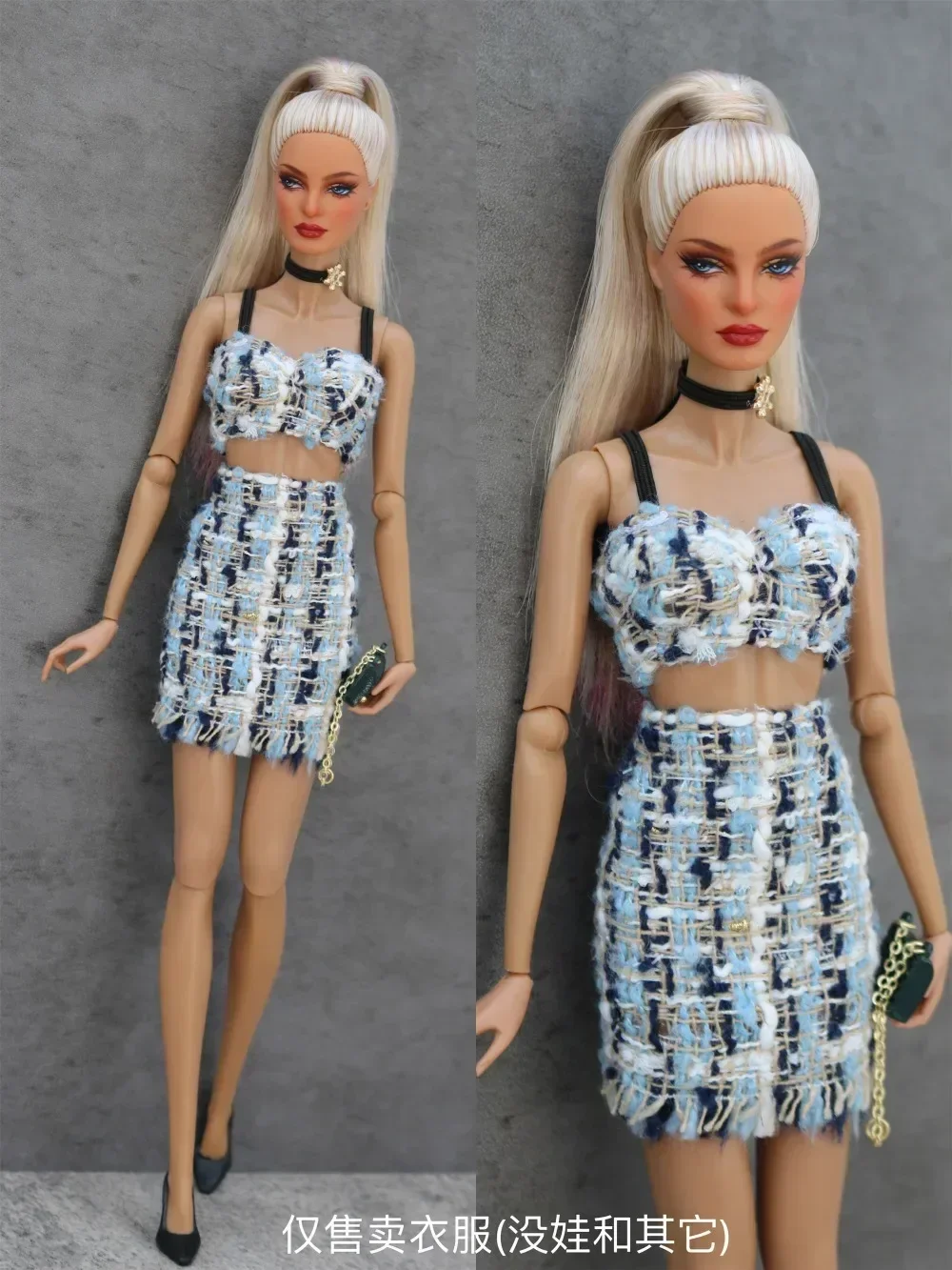 Clothing set / top coat skirt pants dress summer autumn wear outfit for 30cm xinyi Fr2 BJD ST barbie doll / 1/6 doll clothes 2