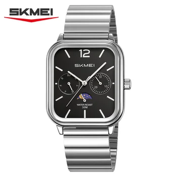 SKMEI 2509 Nuovo Orologio al Quarzo Casual Semplice da Uomo, Lussuoso Orologio da Polso Impermeabile con Calendario e Giorno della Settimana, Squisito Relógios Masculino