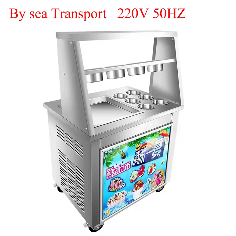 جافا ماكينة آيس كريم مقلي تجارية