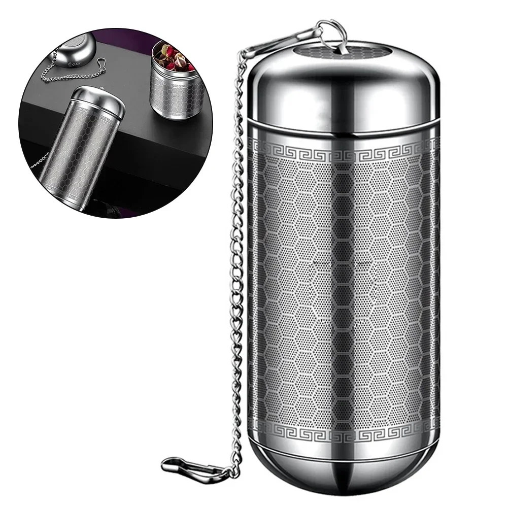 316 Stainless Steel Tea Infuser Tea Filter Spice Tea Ball Strainer Herbal Filter Kitchen Teaware Accessories Kitchen Gadgets