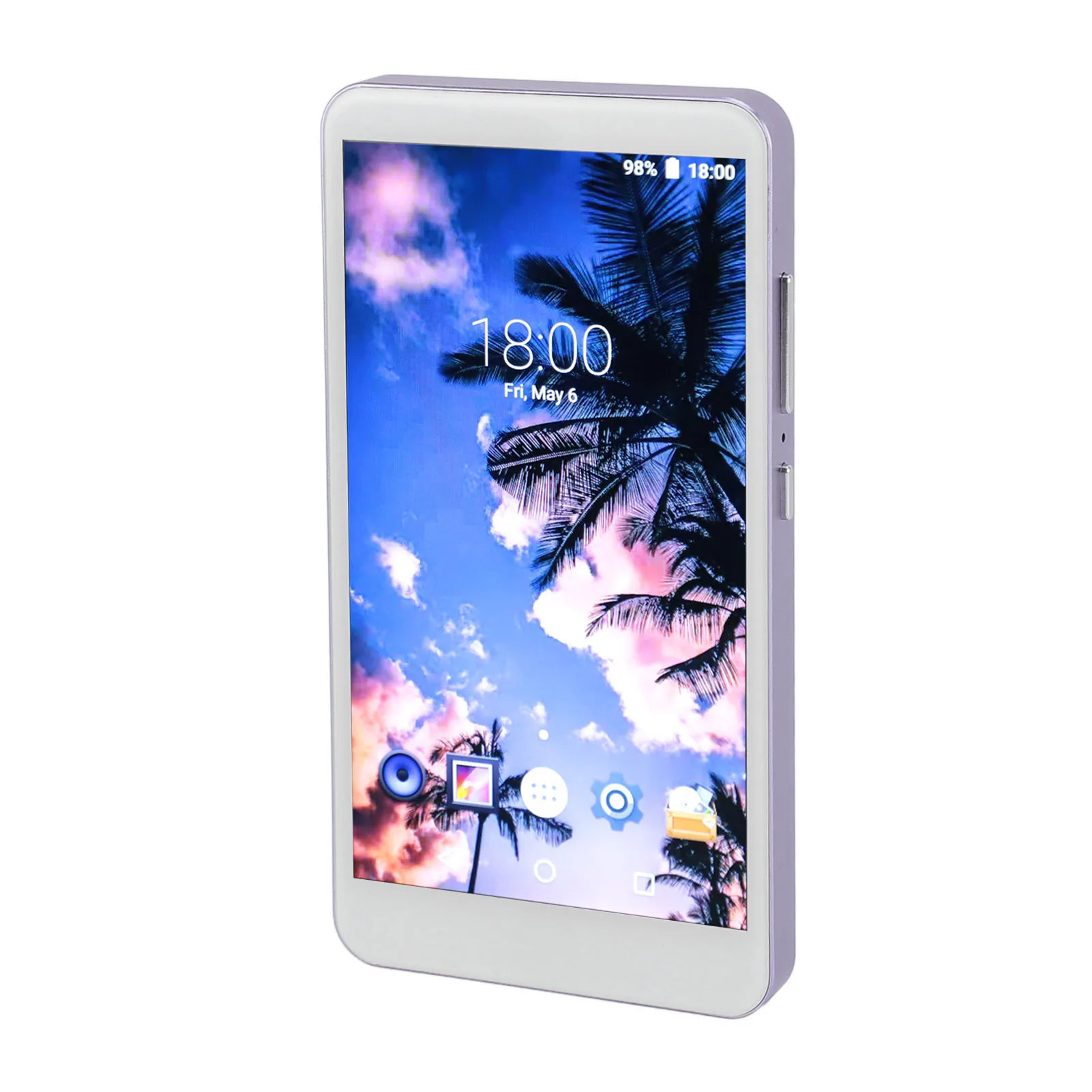 Portable WiFi Music Player HD Noise Reduction Lossless 5 inch 16GB ROM Bluetooth MP4 Player with FM Radio for Movies for Sports