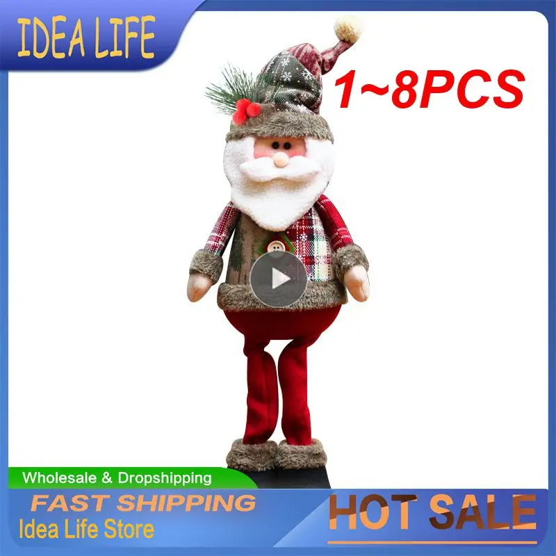

1 ~ 8 шт. привлекательная кукла, изысканная Очаровательная Рождественская елка, рождественские украшения, привлекательная кукла для демонстрации окон