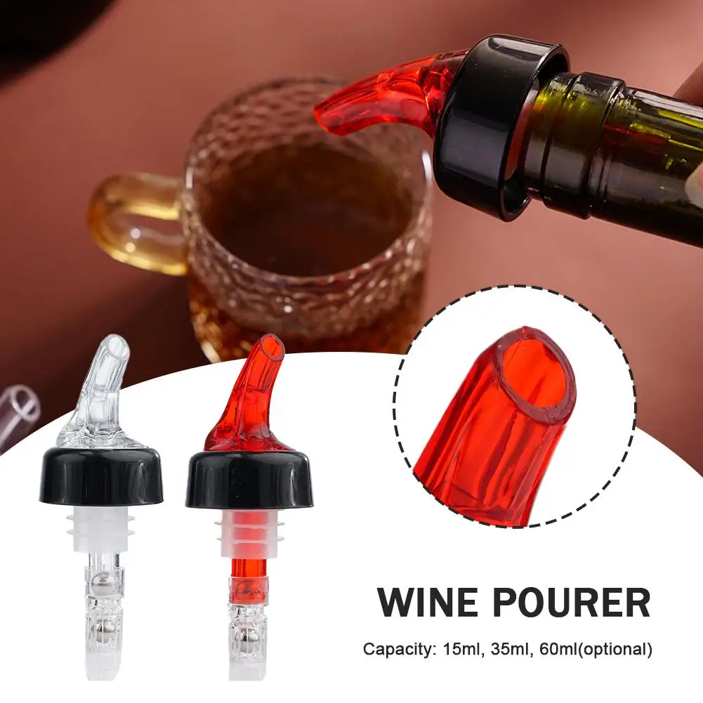 10-60ml Liquor Spirit Nip Measure Wine Shot Pourer Bar Pourer Barware Bottle Wine Bartending Quantitative Dispenser Accesso G4Y7