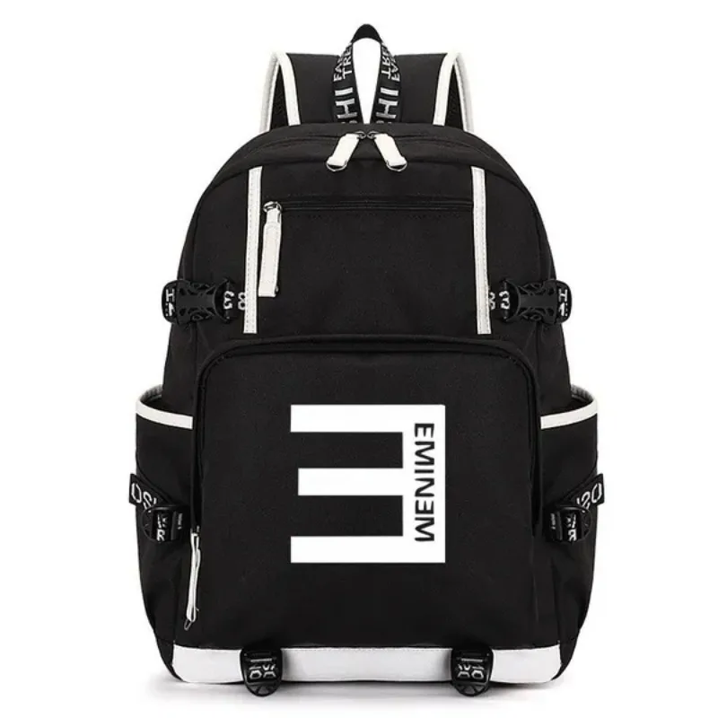 New High Quality Rapper Eminem Travel Bag unisex Backpack