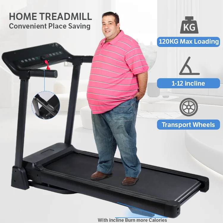 Hot Selling Product High Quality Electric Treadmill Home Fitness Foldable Running Treadmill Machine with Incline