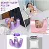 2025 New Best Beauty Face Pillow Satin Pillow Sleep peacefully without Wrinkles Facial Massage Pillow Beauty Sleep Anti-Wrinkle 1