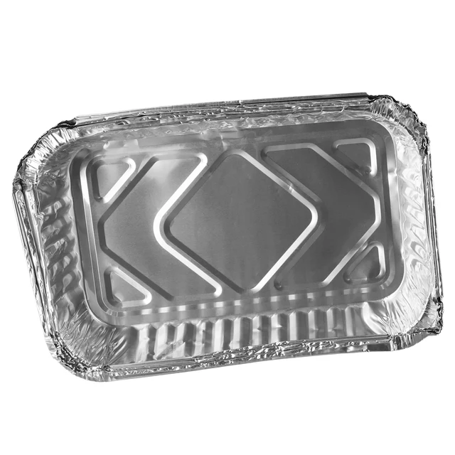 30PCS BBQ Aluminum Foil Grease Drip Pans Air Fryer Non-Stick Steaming Basket Recyclable Grill Catch Tray Kitchen Tool - Image 3