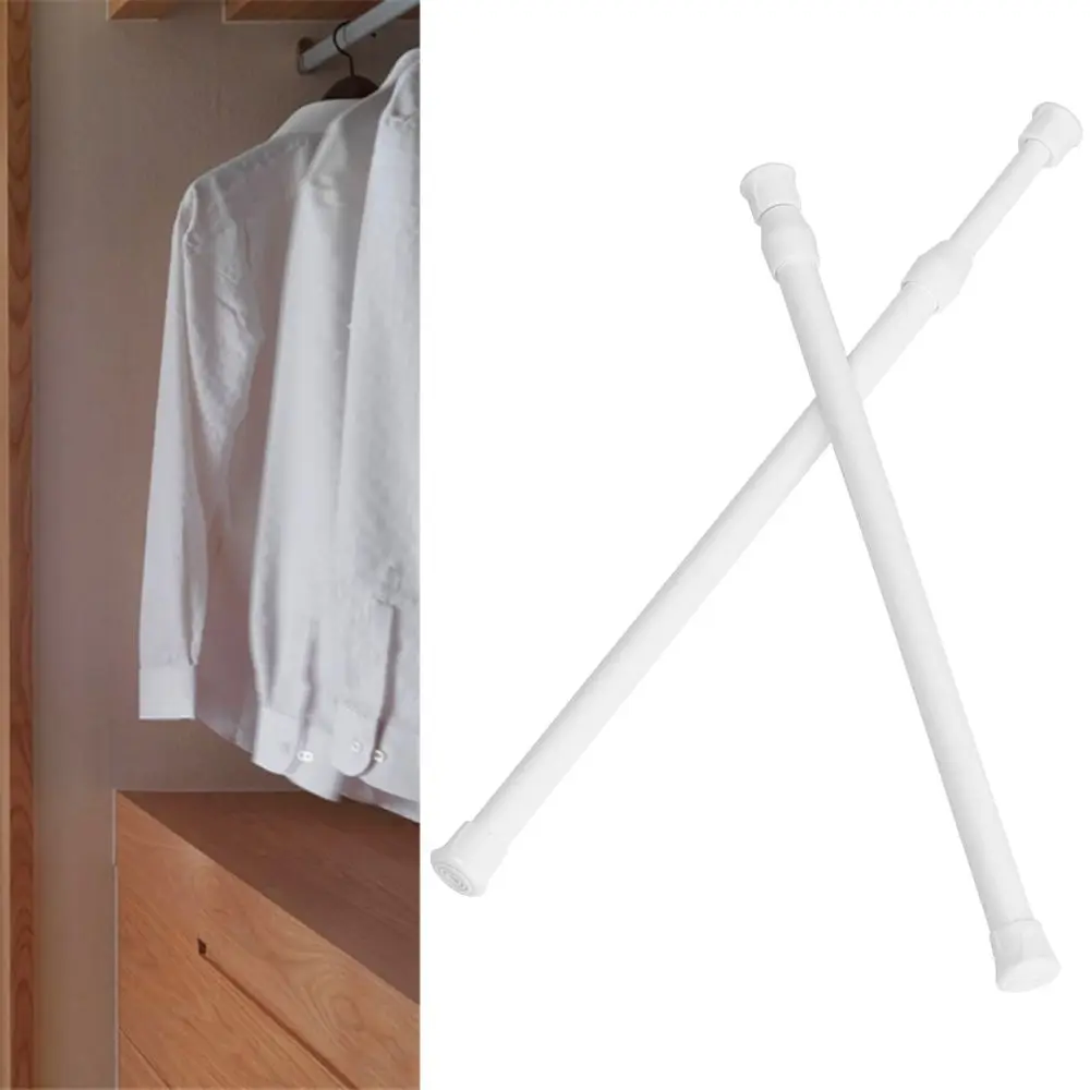 Metal Extendable Telescopic Rod for Hanging Curtains and Shower
