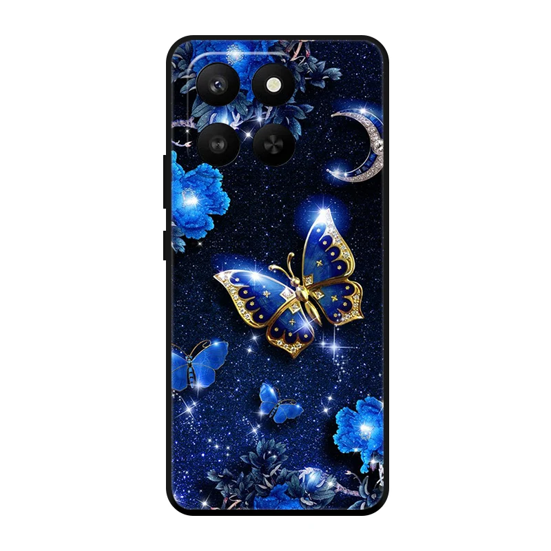 Elegant Black Matte Slim TPU Phone Case - Stylish and Protective Shell