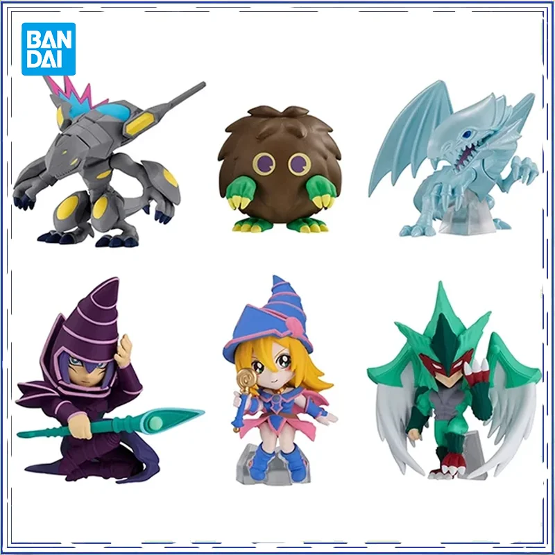 Bandai Muslimation01Dark Magician Dark Magician Gril Blue Eyes White Dragon Kuriboh Anime Figure In Stock