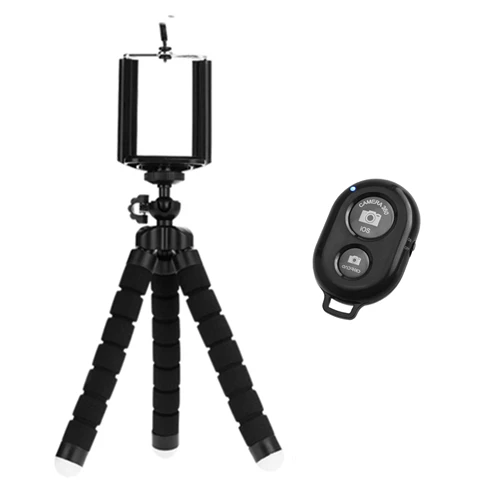 Flexible Tripod Flexible Tripod with Remote Trigger Selfie Sticks