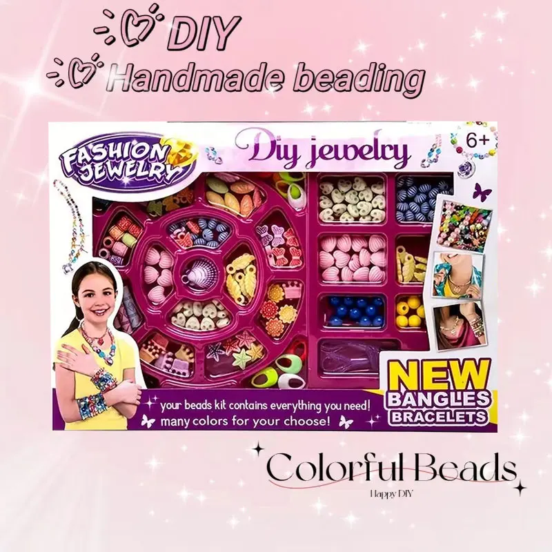 150pcs Charm Bracelet Making Kit Including Beads Chains DIY Craft For Girls Christmas Birthday Gift Set jewellery making kit friendship bracelet making kit beaded jewelry kit beaded bracelet set