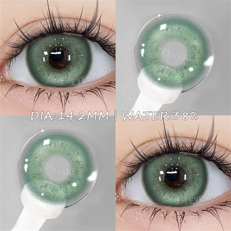 Vibrant Purple Fashion Contacts - High-Quality Soft Beauty Lenses (Yearly)