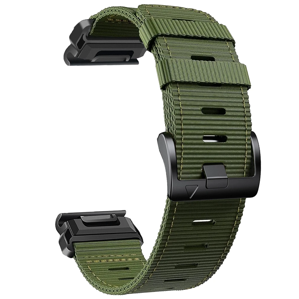 QuickFit Nylon Braided Watch Strap, Universal 22mm/26mm